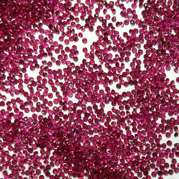 Natural Ruby Small Size Round 1.0mm Gemstone