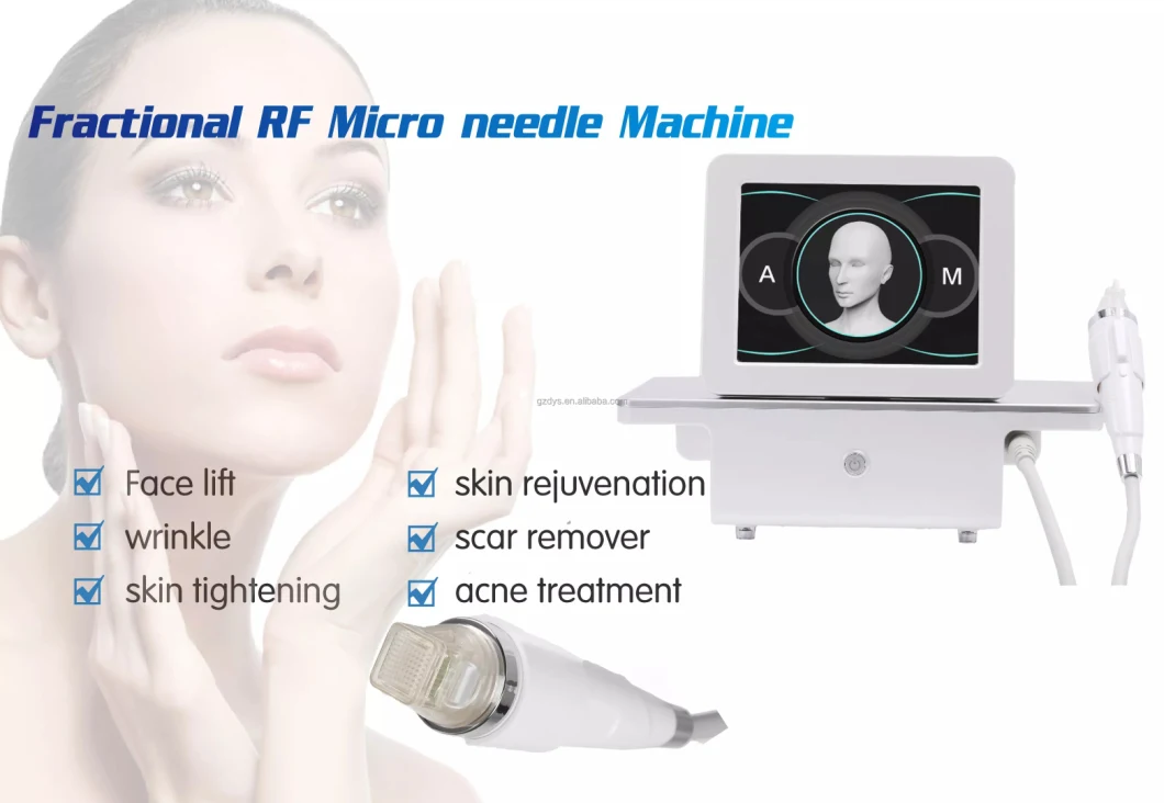 Skin Tightening Face Lifting Wrinkle Removal Fractional RF Microneedle Morpheus 8 Fractional Machine / RF Microneedling
