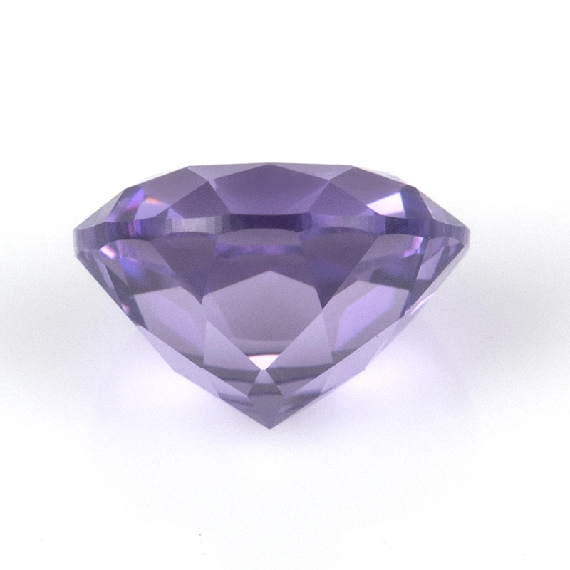 Oval Light Purple Lab Created Sapphire Corundum Synthetic Sapphire Light Purple Lab Grown Sapphire