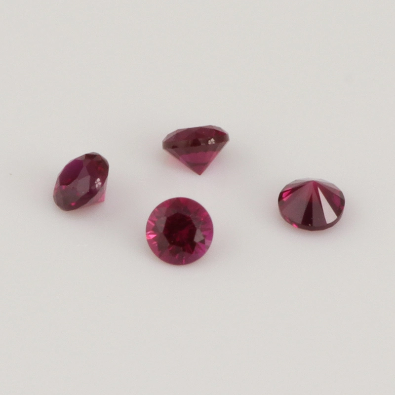 Wholesale Price 8# Synthetic Corundum Ruby Stone for Sale