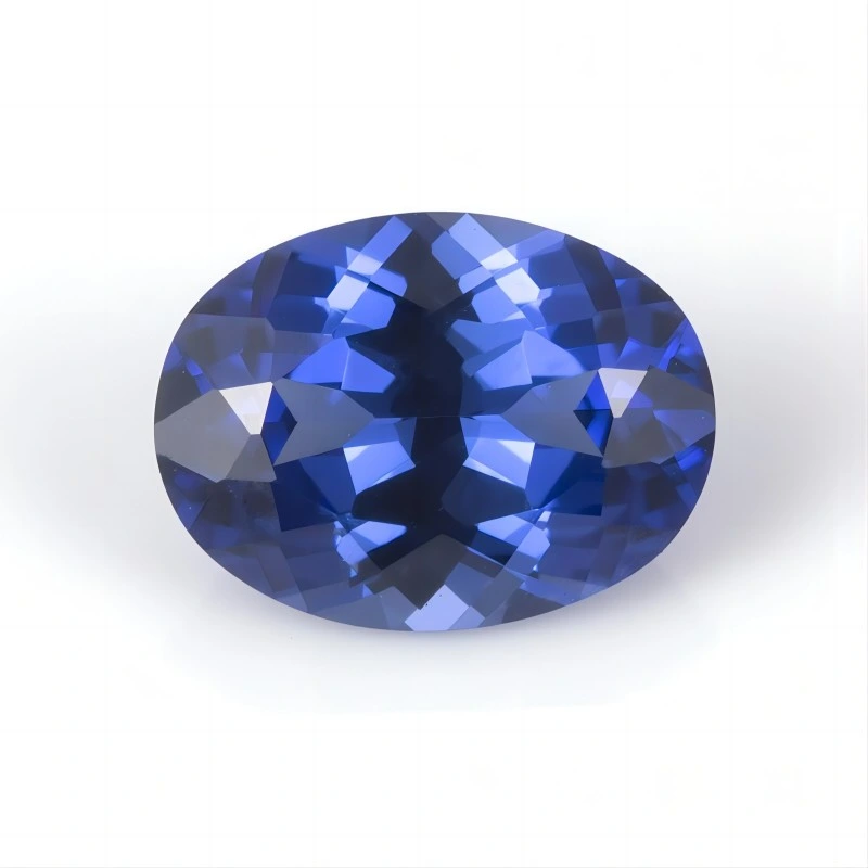Round Royal Blue Lab Created Sapphire Corundum Synthetic Sapphire Royalblue Lab Grown Sapphire