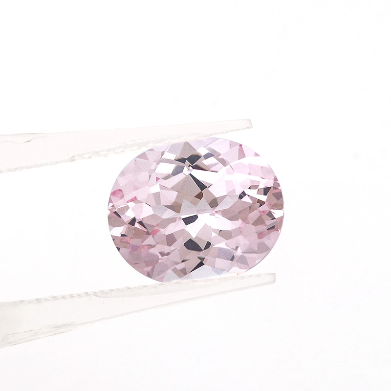 Provence Gemstone Fashion Round Lab Grown Pink Sapphire Loose 0 5CT D Color Vvs 5 0mm Jewelry Pink Stone Collection Style Cut