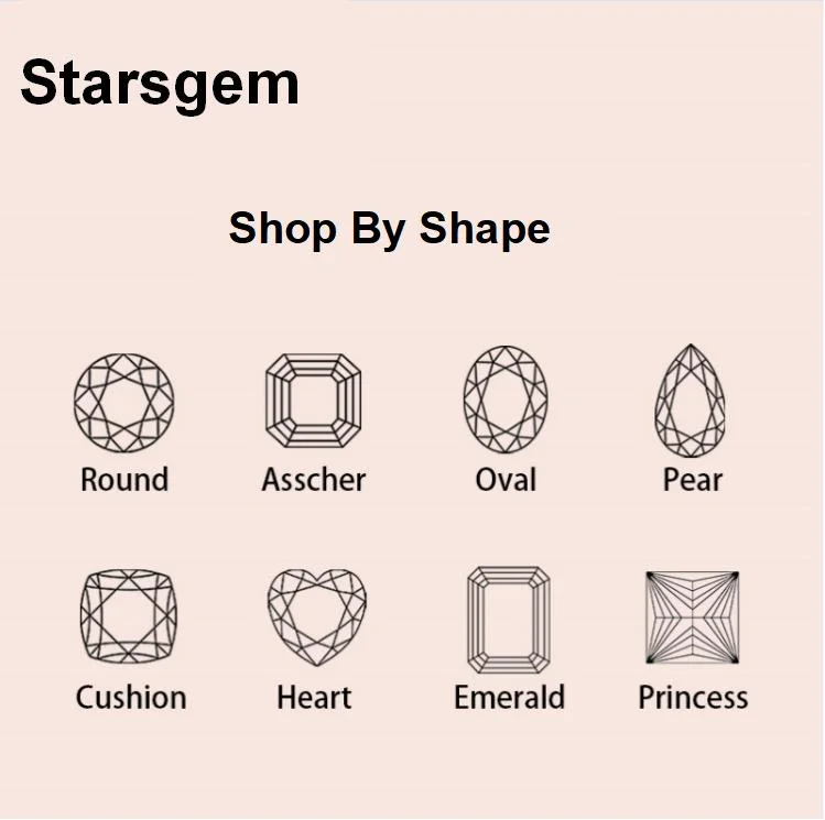 Starsgem High Quality Synthetic Sapphire Orange Color Gemstone