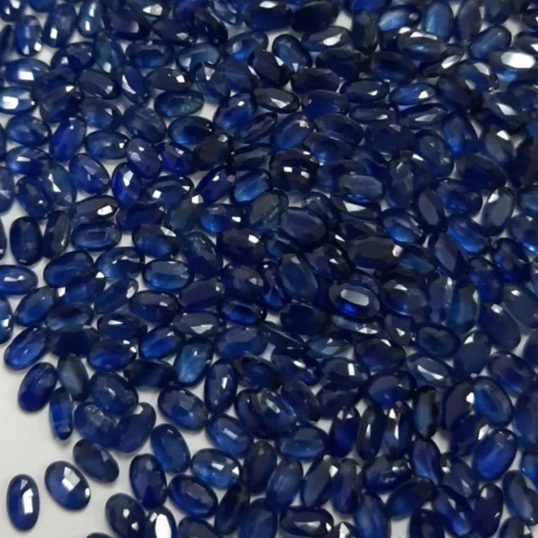 Natural Sapphire Gemstone Oval 3X4 3X5 4X6mm for Jewelry Making