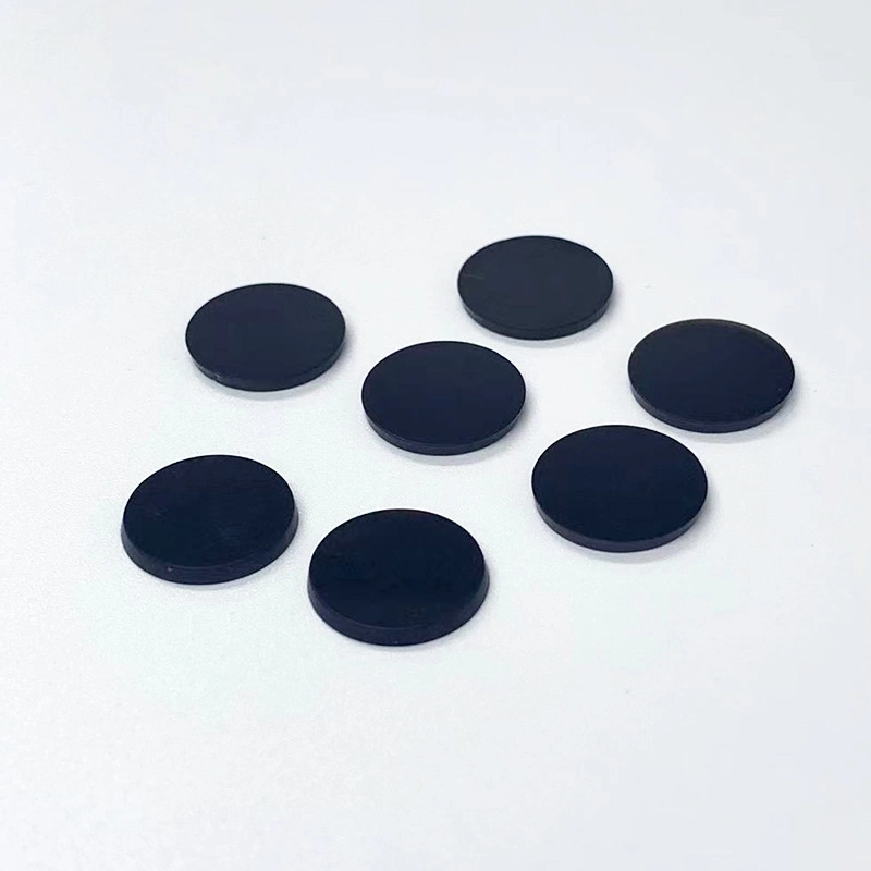 Natural Black Onyx Disc Gemstone for Jewelry Setting