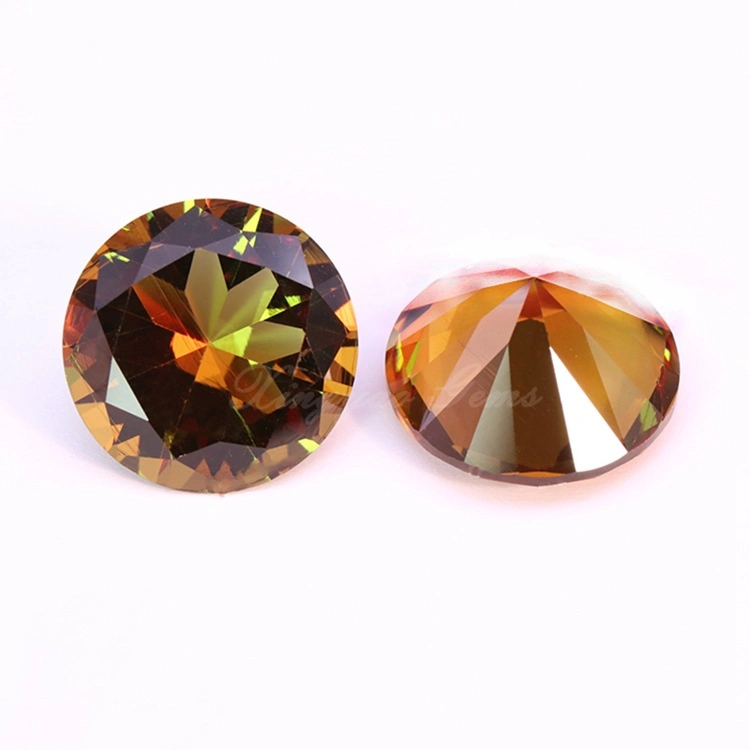 Synthetic Color Change Zultanite Round Gemstone for Jewelry Setting