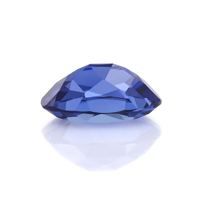 Starsgem Wholesale Price Oval Cut 7*9 mm Royal Blue Lab Created Synthetic Sapphire