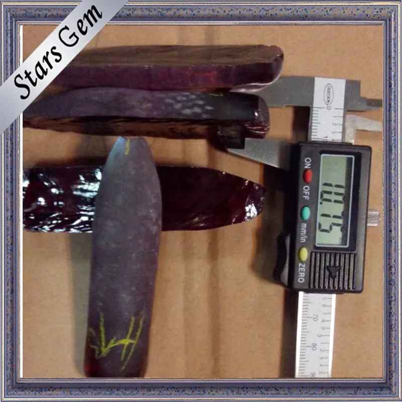 #5 Synthetic Ruby Corundum Rough material